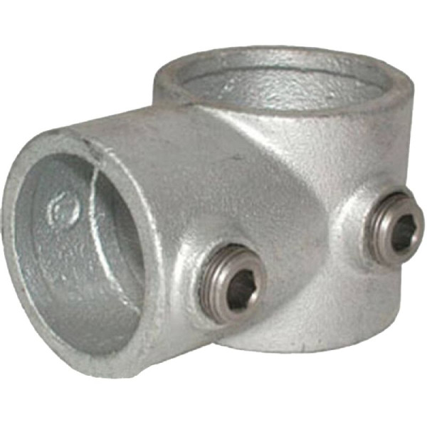 Stein HGS Rohrverbinder 'T-Stück kurz', 48,3 mm, VE: 10 Stück, 31626