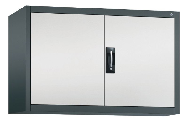 C+P Aufsatzschrank Acurado, H790xB1200xT400mm, Farbe: Anthrazitgrau / Lichtgrau, Muldengriff, 9465-009 S10074