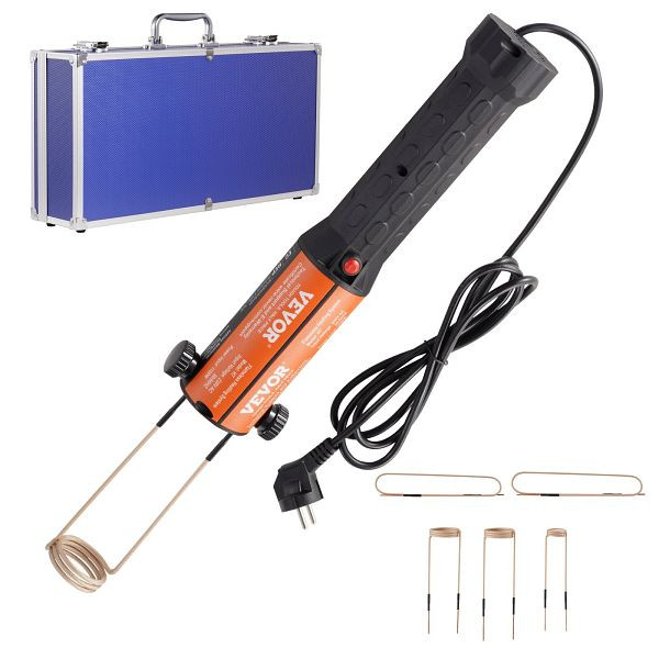 VEVOR Magnetischer Induktionsheizer Handgehaltenes Induktionsheizgerät 1 kW, J1000W8PCS6201KI0V2