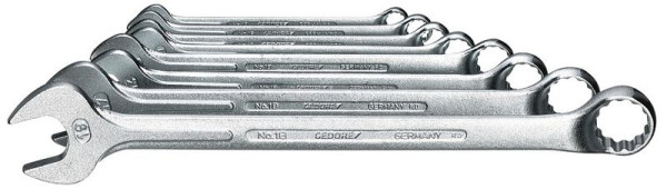 GEDORE Ring-Maulschlüssel-Satz, 8-teilig, 8-19, 6011950