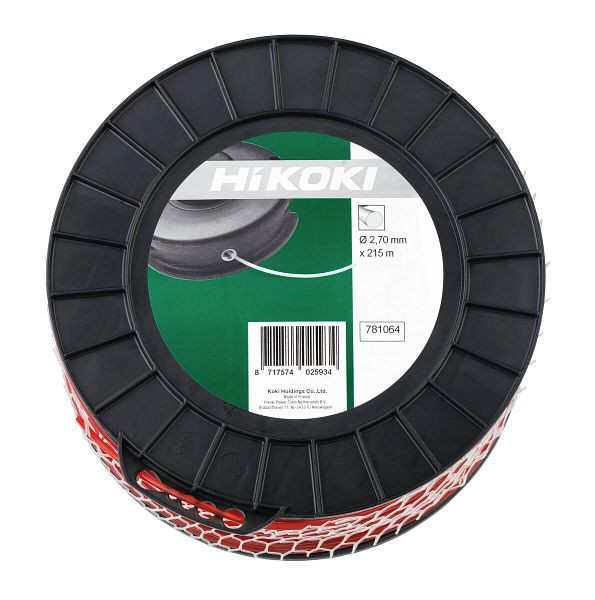 HiKOKI Trimmerfaden rund 2.7mm rot L=358m (2250 gr), 781065