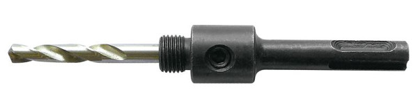 Kraftwerk Aufnahmeschaft 3/8" SDS-Plus mit Zentrierbohrer, 19005
