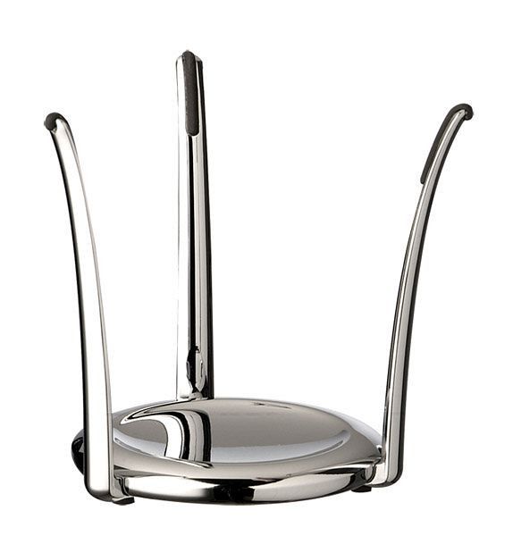 APS Buffetständer -KING-, Ø 15 cm, Höhe: 21 cm, Zinkdruckguß hartverchromt, mit Antirutschflächen, 03623