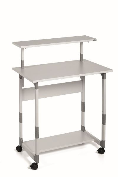 DURABLE SYSTEM COMPUTER TROLLEY 80 VH, grau, 371810