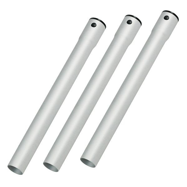 Cleancraft Saugrohr Ø 32 mm / 3 x 0,33 m, Aluminium, 7013452