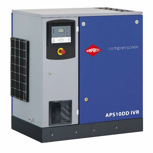 Airpress Schraubenkompressor APS 10DD IVR 13 bar 10 PS/7.5 kW 270-1260 l/min, 36410-DD