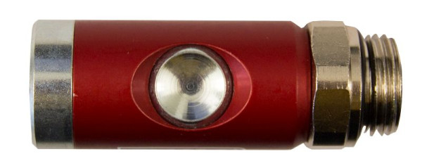 ELMAG Sicherheitskupplung AG 1/4', mit Druckknopf und Drehgelenk DN 7, 4, 42770