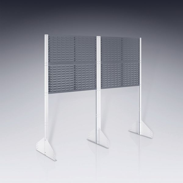 bott perfo Stellwandfußpaar BxTxH: 35x300x275 mm, RAL 7035, VE: 1 Paar, 08010068.16