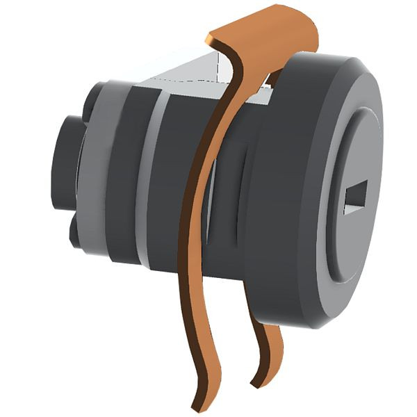 KWC Zylinderschloss mit Schließhebel, STRATOS/RODAN, 2000103362