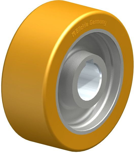 Blickle GTHN 100/25H7 Rad aus Blickle Extrathane®, Hellbraun, 459776