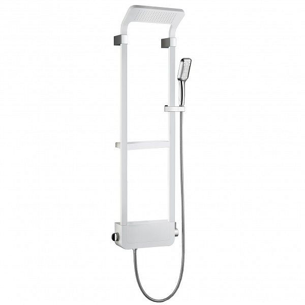 Sanotechnik Duschmassagepaneel MALAGA weiß gefärbt, DG9043