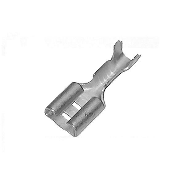 Haupa Flachsteckhülse 0,5-1,25 mm²/2,8x0,5, verzinnt, VE: 200 Stück, 280050