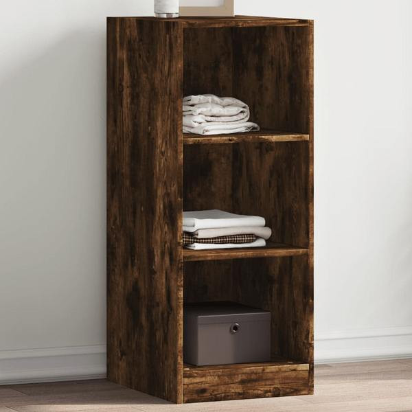 vidaXL Kleiderschrank Räuchereiche 48x41x102 cm Holzwerkstoff, 840832