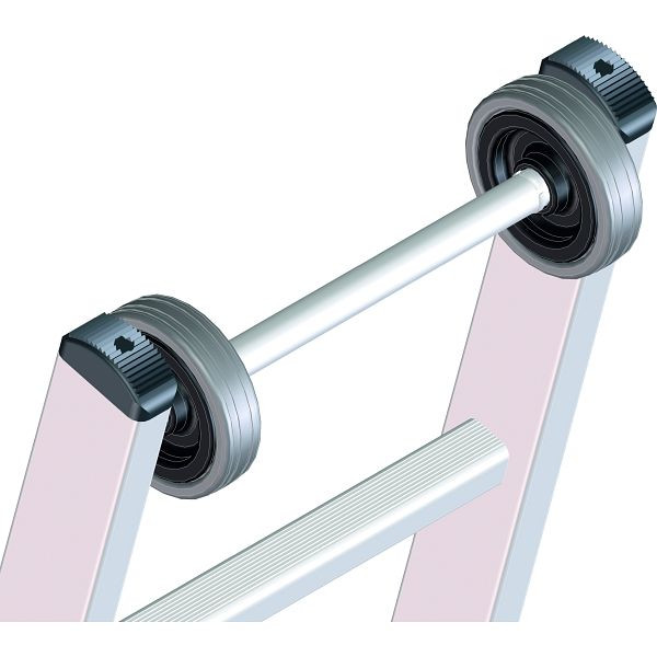 ZARGES Kopffahrwerk, Passend zu: Anlege- und Schiebeleitern, 8110