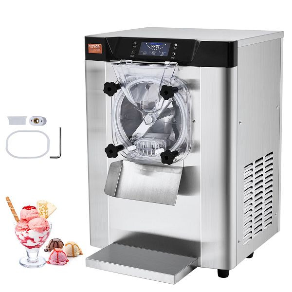 VEVOR Kommerzielle Eismaschine für harte Portionen, 12 l/h Ausbeute, Einzelgeschmack, TMSYBQLJDKWA4CU69V2