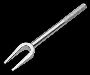 GEDORE Trenn- und Montagegabel 23 mm, Hammerschläge aufs Stielende, 8029480