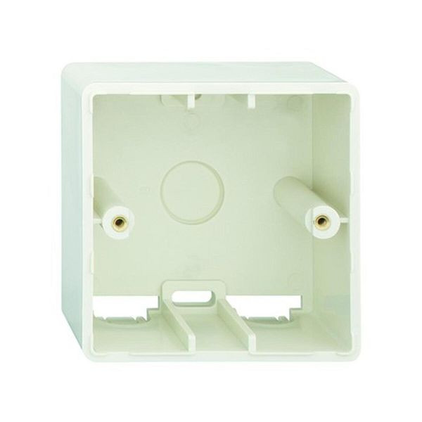RUTENBECK Gehäuse AP 1f Kunststoff weiß mit Aufputz-Gehäuse IP00 UAE-CAT.APGRW, 112721