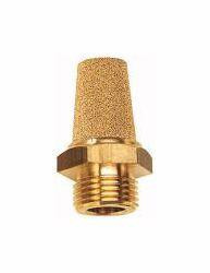 Riegler Schalldämpfer aus Sinterbronce, mit Messing-Sechskant und Messing-Gewinde, 113344