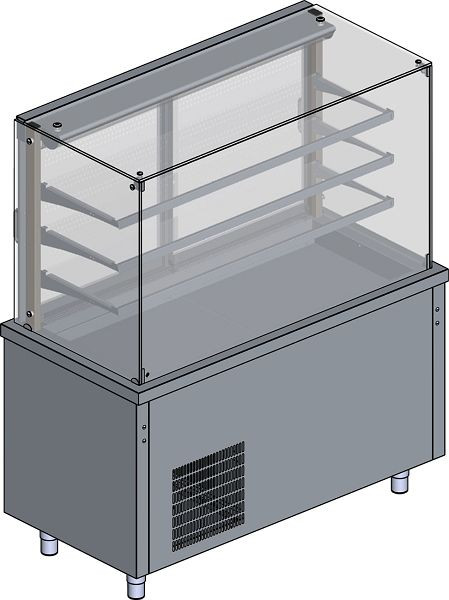 KBS Kühlvitrine Umluft Modul 2 GN 1/1, 330161, 4059395073737