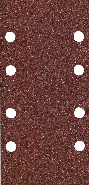 HiKOKI Haftschleifblatt 93x185mm, P100, Rot, VE: 10 Stück, 753024