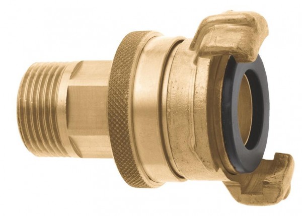 GEKA plus-Gewindestück "SH", AG G 3/4" MS, VE: 5 Stück, 14.2111.9