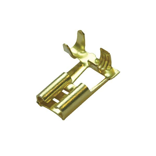Haupa Flachsteckhülse 0,5-1 mm²/6,3x0,8, VE: 200 Stück, 280060