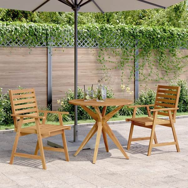 vidaXL 3-tlg. Garten-Essgruppe Massivholz Akazie, 3283564