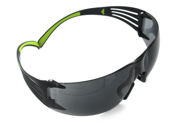 3M Schutzbrille SecureFit 400, grau, Polycarbonat-Scheibe, SF402AF, 259076