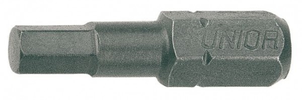 Unior Bit Sechskant, 3 Stück im Set, SW 2,5x25, 602400