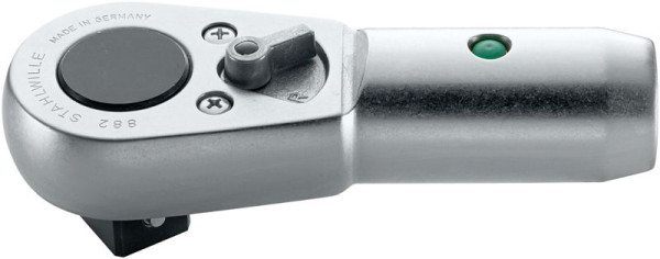 STAHLWILLE 25 mm (1") Knarre Nr.882 Schlüsselweite 10 ° Länge 185 mm, 16110000