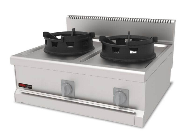 SGS Gastro Wokherd - 2 Brenner - 20 kW - Premium Serie 700, AWO870