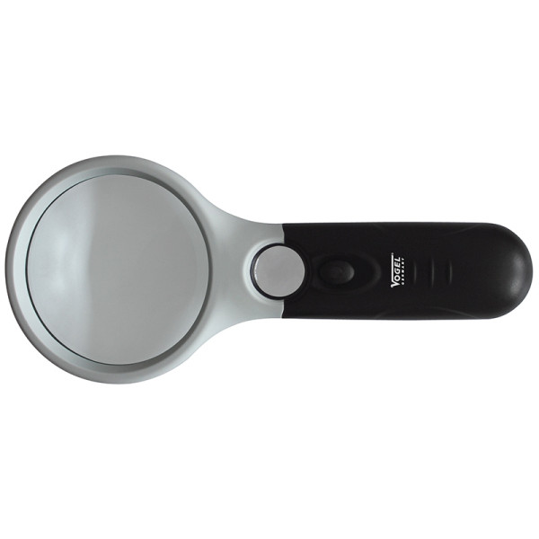 Vogel Germany LED-Handleuchtlupe, 3-fach, Ø 75 mm, 600145