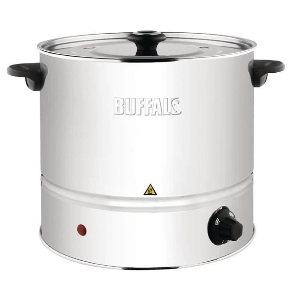 Buffalo Dampfgarer 6L, 1 kW, 230 V, benutzerfreundliche Temperaturregelung, CL205