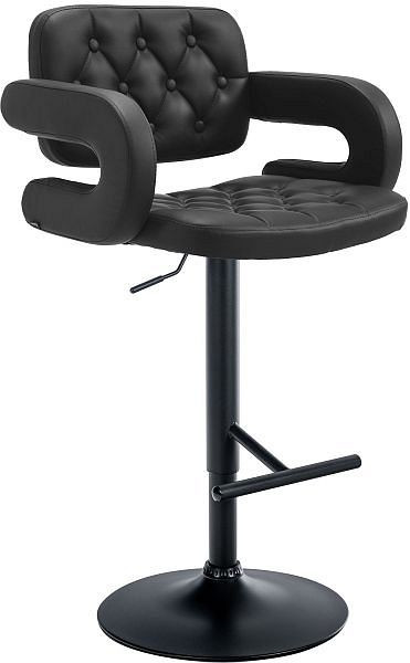 CLP Barhocker Dublin schwarz, schwarz, 318216, 4251756454548