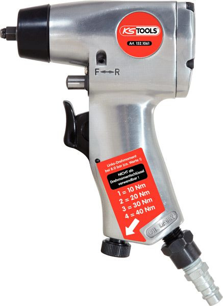 KS Tools 1/4'' Vibro Schlagschrauber, 10-40Nm, 152.1061