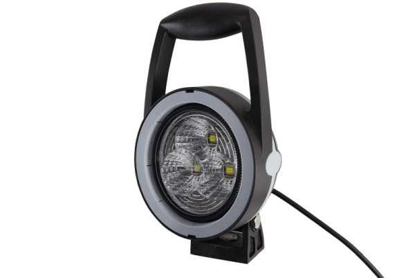 HELLA LED-Arbeitsscheinwerfer, Mega Beam Gen. IV, 12/24V, 2500lm, Anbau, stehend, Nahfeldausleuchtung, 2000mm, mit Handgriff, 1GM 996 136-521