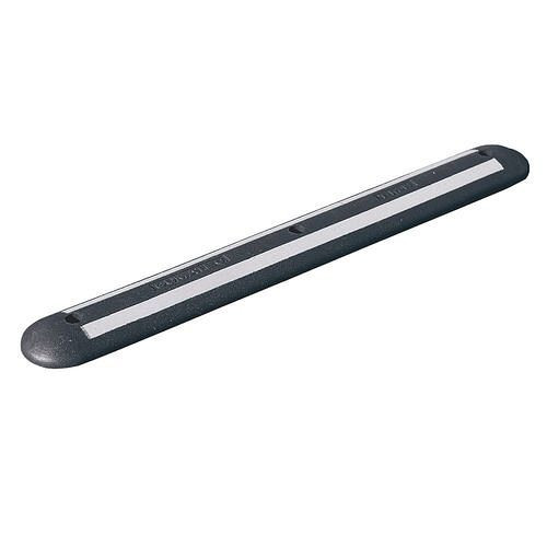 Moravia Trennbalken, schwarz/weiß reflektierend, B 1200 mm, 311243