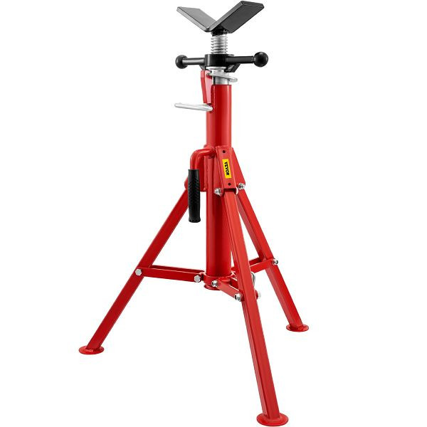 VEVOR V-Kopf-Rohrständer, 1/8"-12" Kapazität, verstellbare Höhe 28"-52", Rohrheberständer 2500 lb. Tragfähigkeit, GJ1107SGJ-VX00001V0
