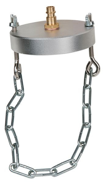 KS Tools Universal-Entlüfterstutzen-Adapter mit Kette zur Bremsentlüftung, 160.0708