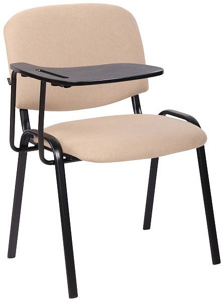 CLP Stuhl Ken mit Klapptisch Stoff, creme, 323021, 4255716300425