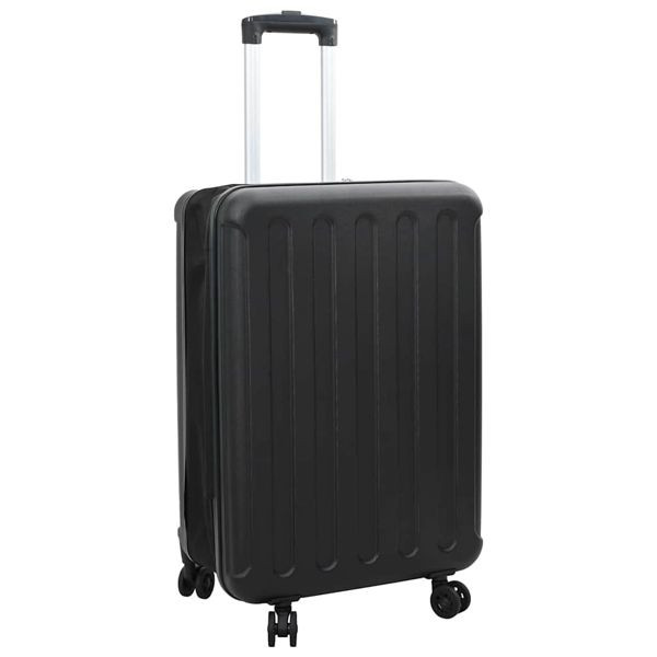 vidaXL Koffer mit Schloss Schwarz 34 x 23 x 55,5 cm ABS Kunststoff, 42006226