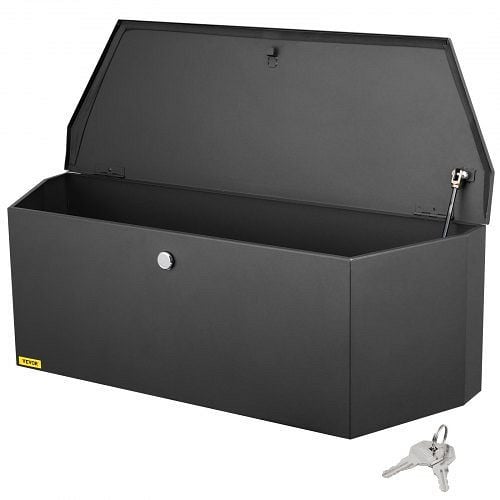 VEVOR Anhänger-Aufbewahrungsbox für Zungenwerkzeug, 91,4 x 30,5 x 30,5 cm, Karbonstahl + Schlossschlüssel, T36X12X12INCHJ5V8V0