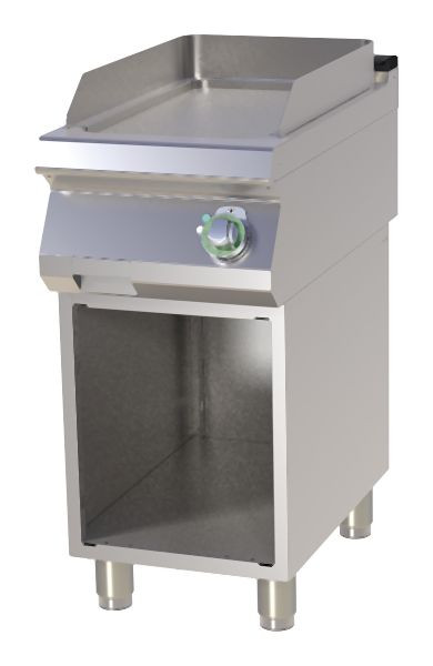 RM Thermik Serie 700, Elektro-Grillplatte mit Unterbau, 400x730x900 mm, glatte Grillfläche, FTH-740E