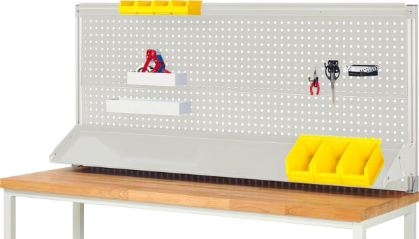 RAU System-Aufbau (Komplettset-02 B2000 mm), zur Montage auf Arbeitsplatte, RAL7035, SAE-KM02-2000.12