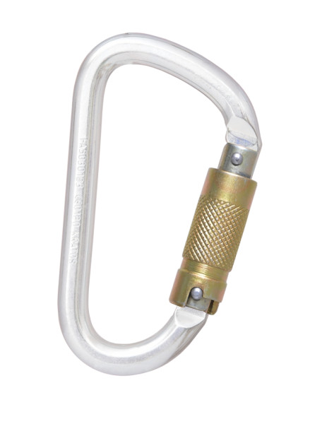 Kratos Stahlkarabiner mit dreifach wirkendem Automatikverschluss, FA5030123