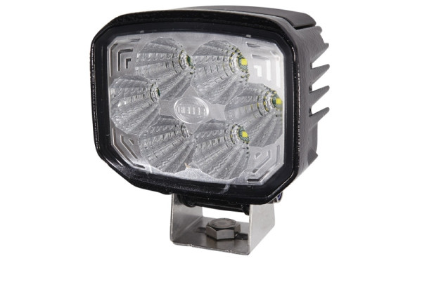 HELLA LED-Arbeitsscheinwerfer, Power Beam 1000, 12/24V, 850lm, Anbau/geschraubt, schwenkbarer Montagebügel, Nahfeldausleuchtung, 1GA 996 188-021