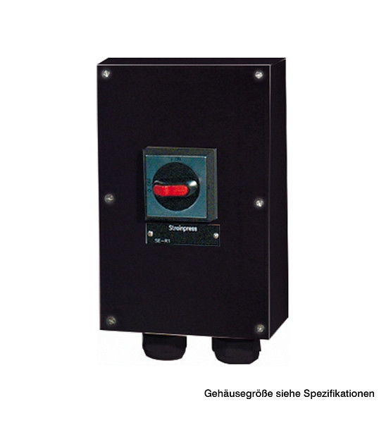 GIFAS Vollgummi-Verteiler Typ 3020, Hauptschalter 80A, PG unten, 256973