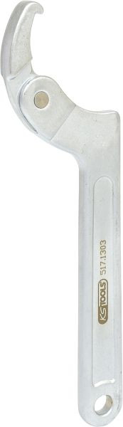 KS Tools Gelenk-Hakenschlüssel mit Nase, 32-76mm, 517.1303