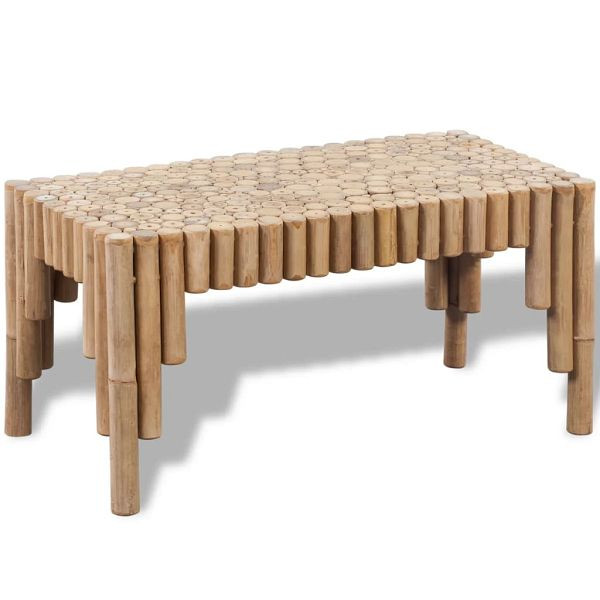 vidaXL Couchtisch Bambus, 70 x 35 x 35 cm, 242489, 8718475954156