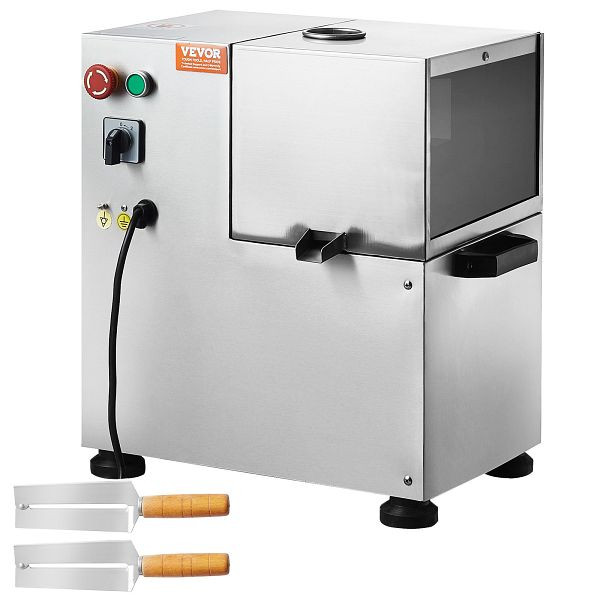 VEVOR Elektrischer Zuckerrohr-Entsafter, 800 W mit 300 kg/h hoher Leistung, 4 Edelstahlwalzen, 60,96 mm Einlass, inkl. Schälmesser, DDSYGZZZJDD4UQ7M2V2